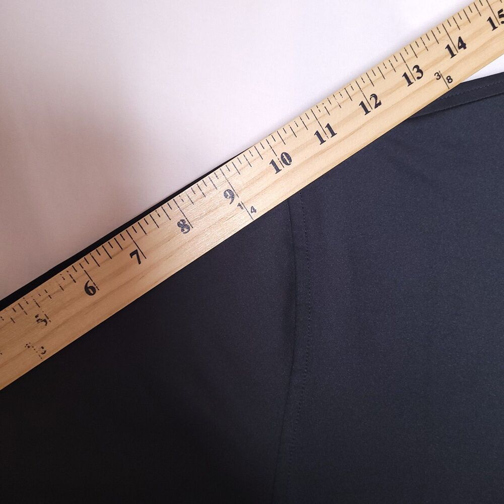 Peter Millar Summer Comfort Polo Shirt Mens Medium Black Short Sleeve - Picture 9 of 12